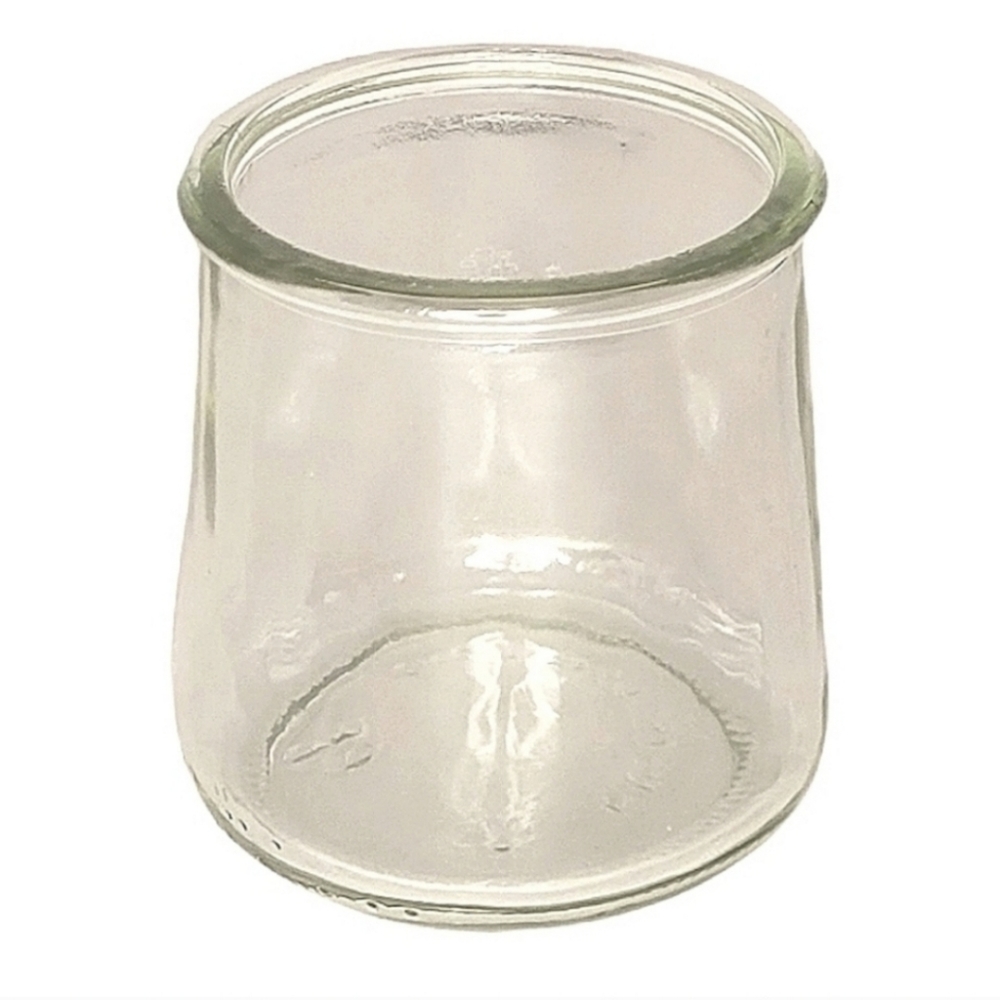 Yoplait Oui Glass Yogurt Jar Containers - LOT of 6